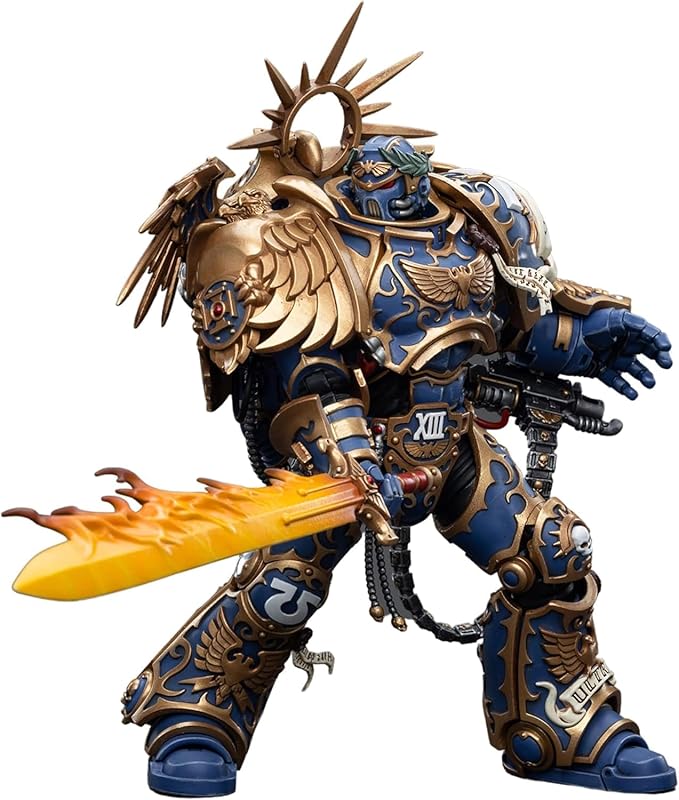 JOYTOY Warhammer 40,000 1/18 Action Figure 7.08-Inch Ultramarines Primarch Roboute Guilliman Collection Model Christmas Birthday Gift JT6342 - Figurio