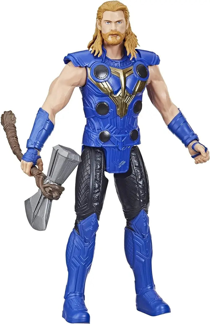 Marvel Marvel Avengers Titan Hero Series Thor Toy, 12-Inch-Scale Thor: Love and Thunder Action Figure with Accessory, Toys for Kids Ages 4 and Up - Figurio