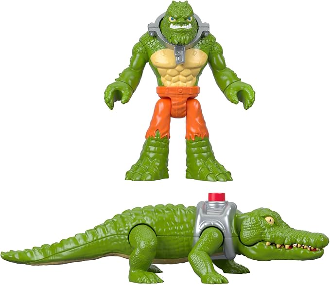 DC Super Friends Imaginext DC Super Friends, K Croc & Crocodile Pet - Figurio