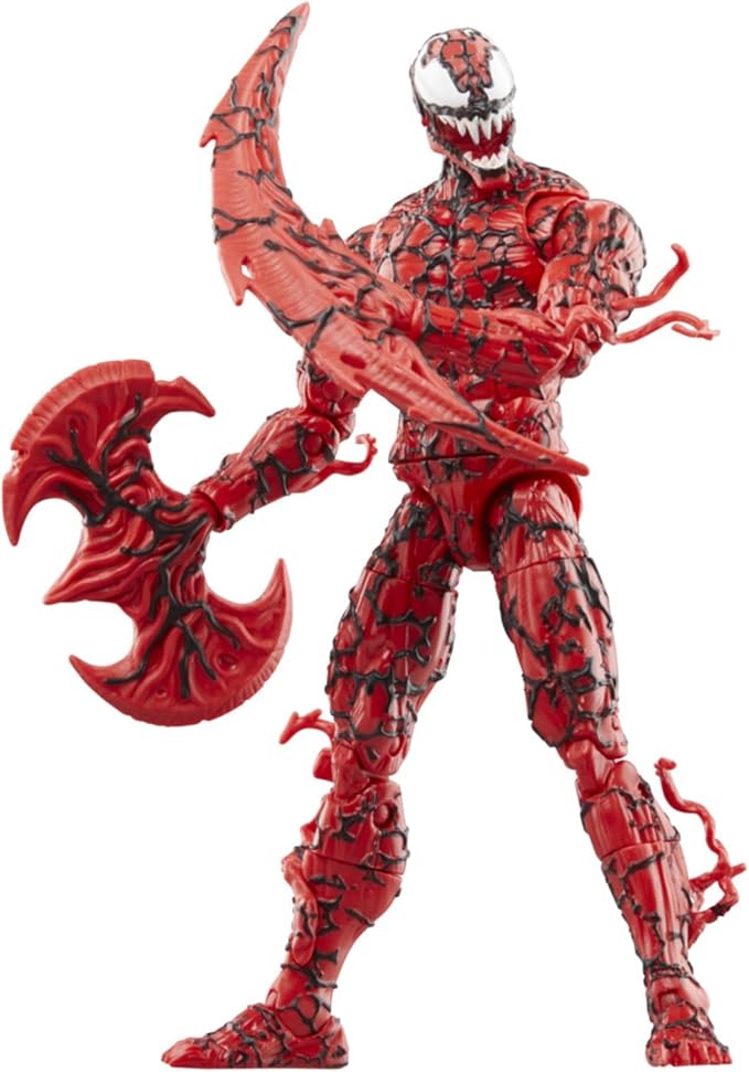 MARVEL Legends Series - Carnage - Comics 6"" Collectible Figure, 15 cm, Red, F9090 - Figurio