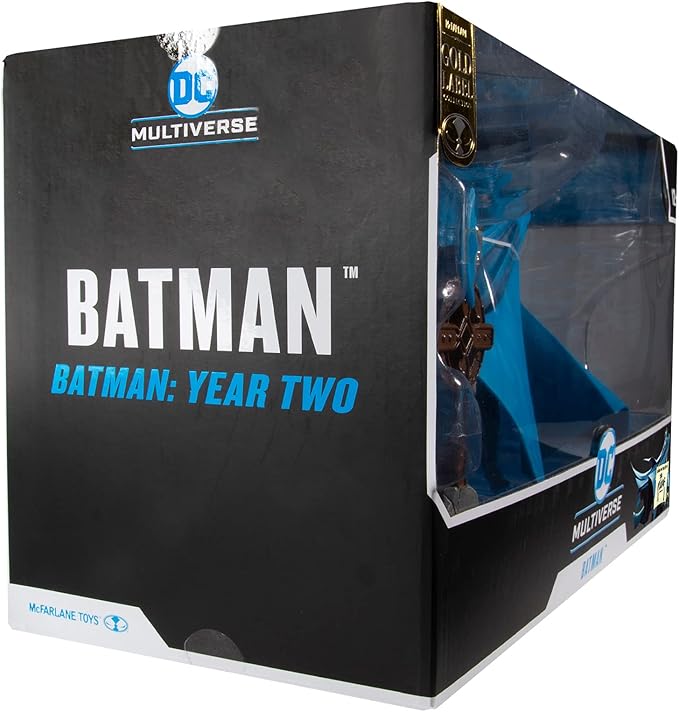 McFarlane TM15140 DC Multiverse-Batman Year Two (Gold Label) NYCC, Multicolour - Figurio