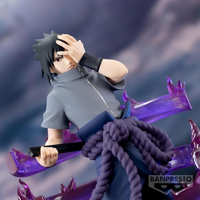 Banpresto - Naruto Shippuden - Uchiha Sasuke II, Bandai Spirits Effectreme Figure - Figurio