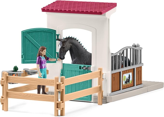 Schleich Horse Box with Lisa & Storm - Figurio