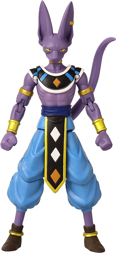 Dragon Stars Series - Dragon Ball Super - Beerus Version 2, 6.5" Action Figure - Figurio