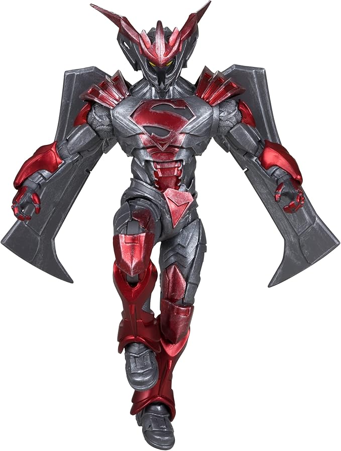 DC Multiverse Superman 7 Inch Action Figure Exclusive - Superman Unchained Armor Patina Edition Gold Label - Figurio