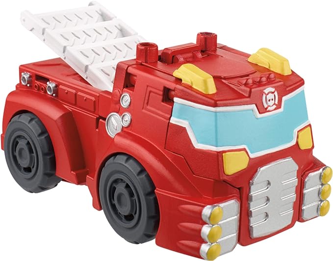 Transformers Playskool Heroes Rescue Bots Academy Team Heatwave The Fire-Bot Converting Toy, 4.5-Inch Action Figure, Ages 3 and Up - Figurio