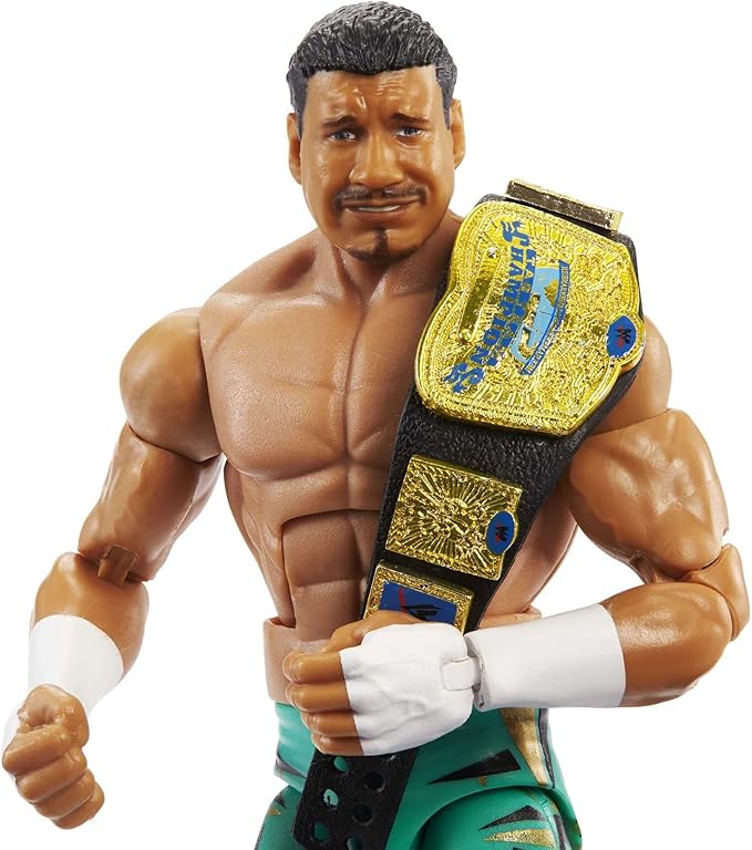 Mattel WWE Eddie Guerrero Elite Collection Action Figure, 6-inch Posable Collectible Gift for WWE Fans Ages 8 Years Old & Up - Figurio