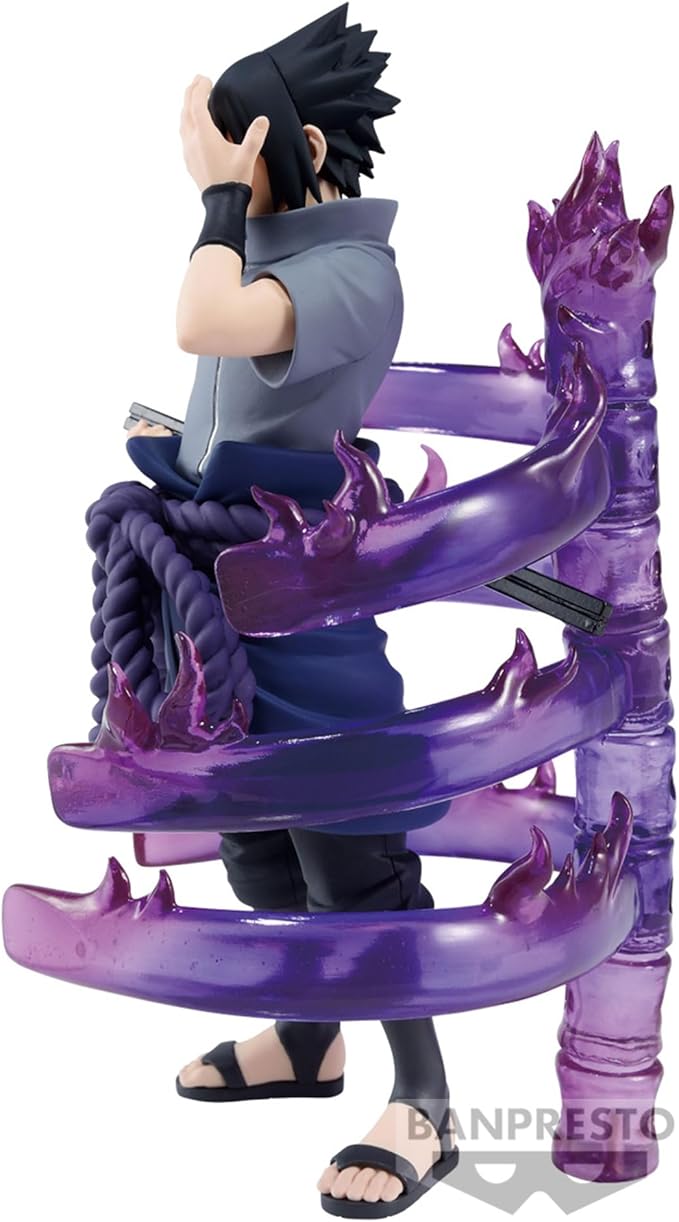 Banpresto - Naruto Shippuden - Uchiha Sasuke II, Bandai Spirits Effectreme Figure - Figurio