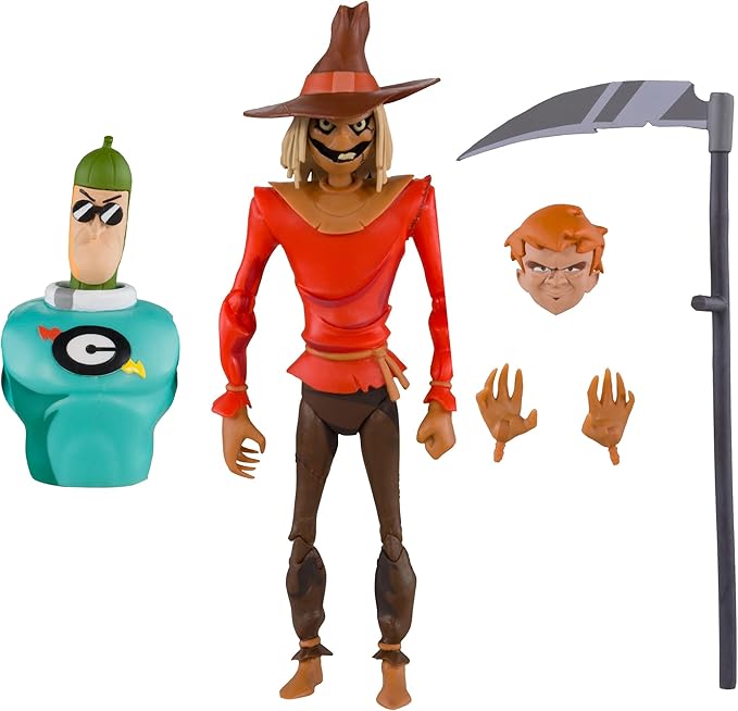 DC Direct Batman The Animated Series 6 Inch Action Figure Wave 1 - Scarecrow - Figurio