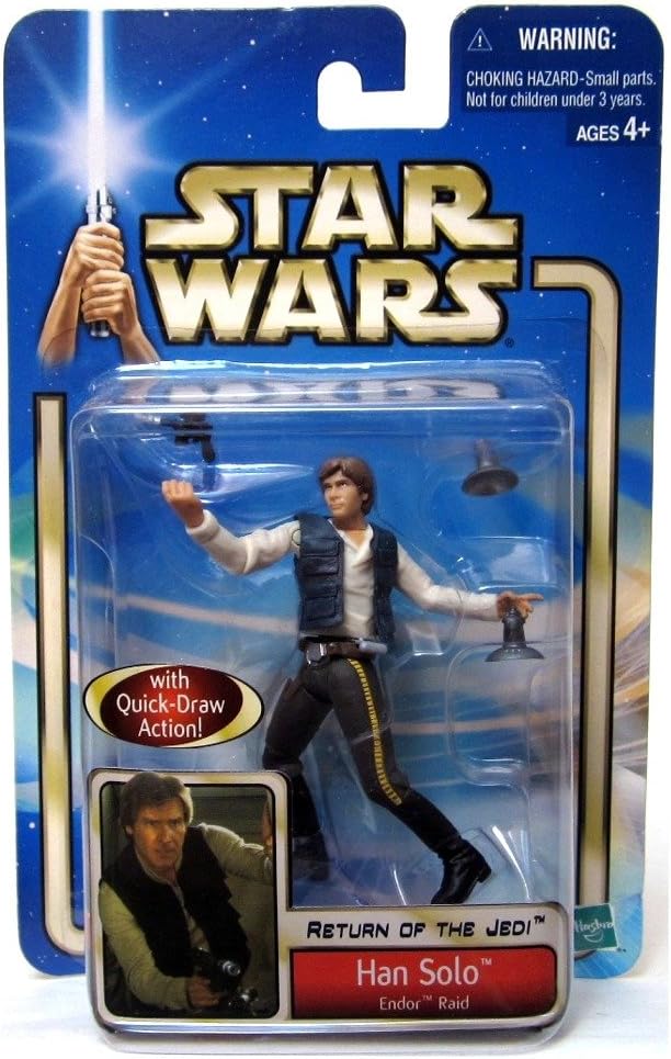 Star Wars Return of The Jedi Figure: Han Solo Endor Raid - Figurio