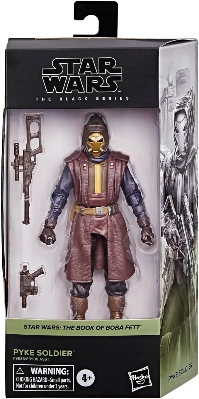 STAR WARS The Black Series Pyke Soldier, The Book of Boba Fett 6-Inch Collectible Action Figures, Ages 4 and Up - Figurio