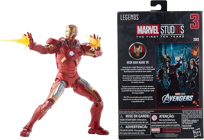 Marvel Studios: The First Ten Years The Avengers Iron Man Mark VII - Figurio