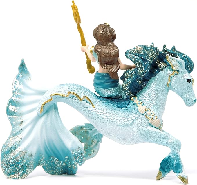 Schleich bayala, Mermaid and Unicorn Toys for Girls and Boys, Mermaid Eyela Figure with Underwater Unicorn Toy, Ages 5+ - Figurio