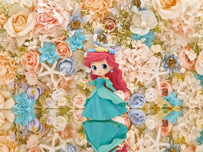 Banpresto - Disney Characters - Flower Style - Ariel (ver. B), Bandai Spirits Q Posket Figure - Figurio