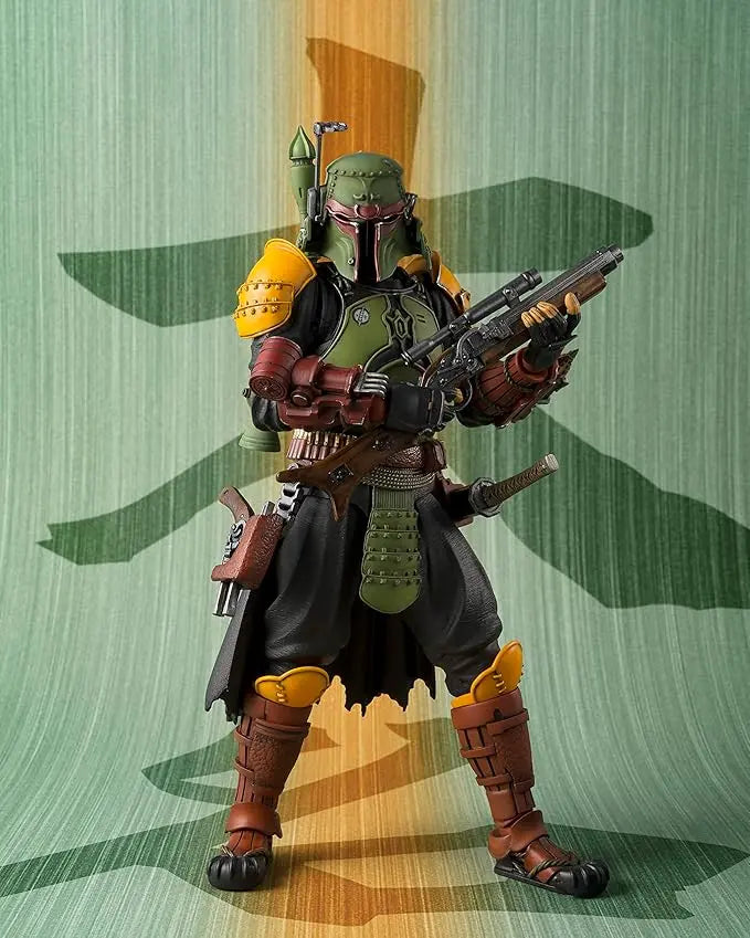 TAMASHII NATIONS - Star Wars: The Book of Boba Fett - Daimyo Boba Fett, Bandai Spirits MEISHO Movie Realization Action Figure - Figurio