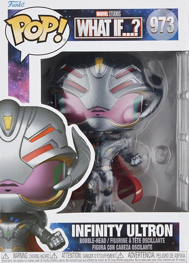 Funko POP Marvel: What If? Inifinity Ultron, (58648) (Pack of 5) - Figurio