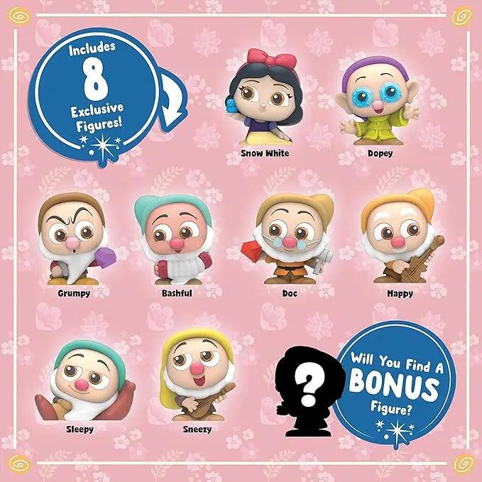 Disney Doorables Snow White Collection Peek, Officially Licensed Kids Toys for Ages 3 Up by Just Play - Figurio