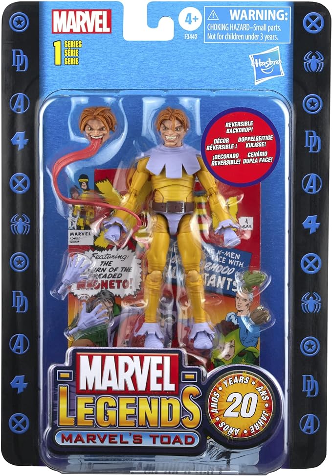 Marvel Legends 20th Anniversary 6 Inch Action Figure - Toad - Figurio