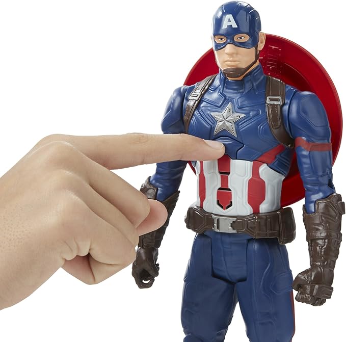 Marvel Titan Hero Series Captain America Electronic Figure - Figurio