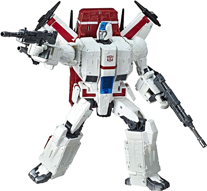 Transformers Toys Generations War for Cybertron Commander Wfc-S28 Jetfire Action Figure - Siege Chapter - Adults & Kids Ages 8 & Up, 11" - Figurio