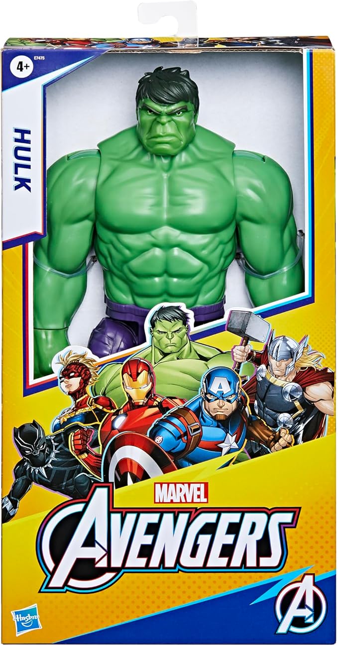 Marvel Avengers Titan Hero Series Deluxe Hulk Blast Gear 30 cm Toy Figure, for Kids Ages 4 and Up - Figurio