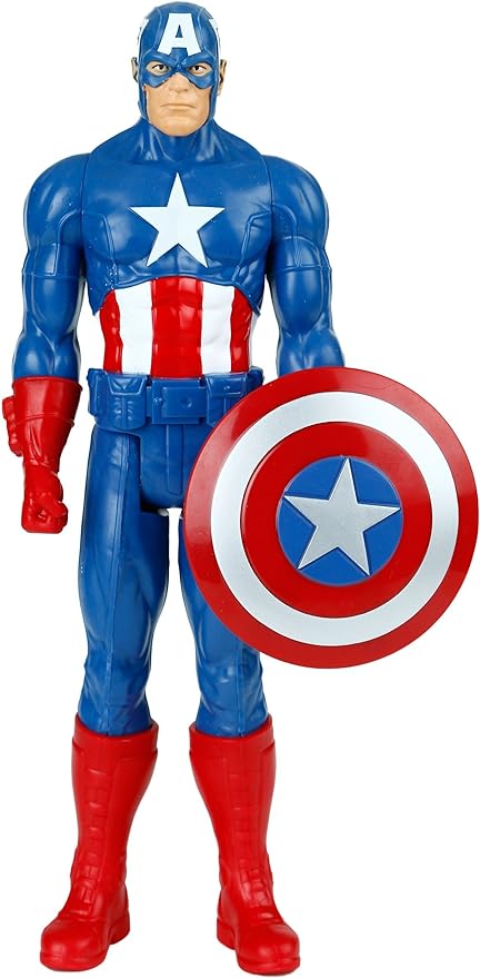 Marvel Avengers Titan Hero Captain America 12" Action Figure - Figurio