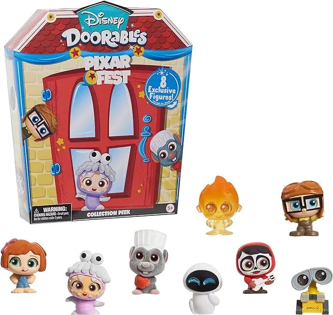 Disney Doorables Pixar Fest Collection Peek, Officially Licensed Kids Toys for Ages 5 Up by Just Play - Figurio