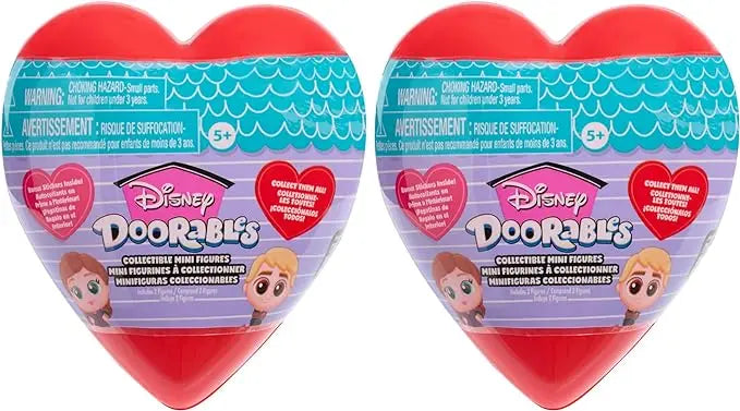 Just Play Disney Doorables Heart Capsule 2-pack Collectible Figures, Kids Toys for Ages 5 Up - Figurio