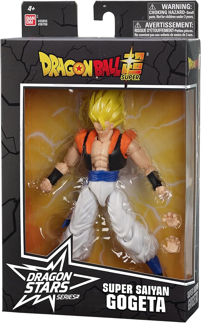 Dragon Ball Super - Dragon Stars - Super Saiyan Gogeta, 6.5" Action Figure - Figurio