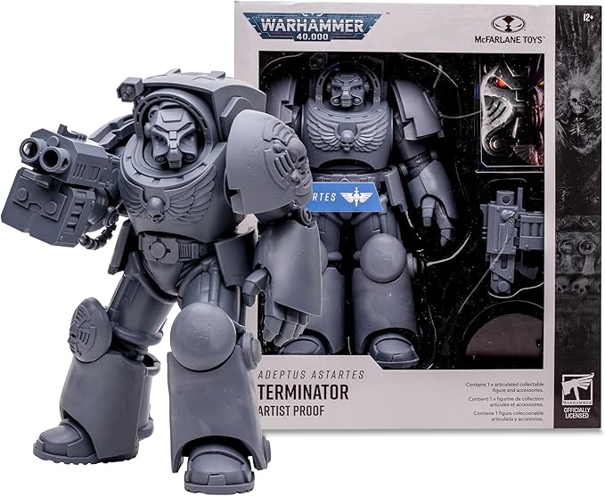 McFarlane Toys - Warhammer 40,000 Adeptus Astartes Terminator (Artist Proof) Mega Figure - Figurio