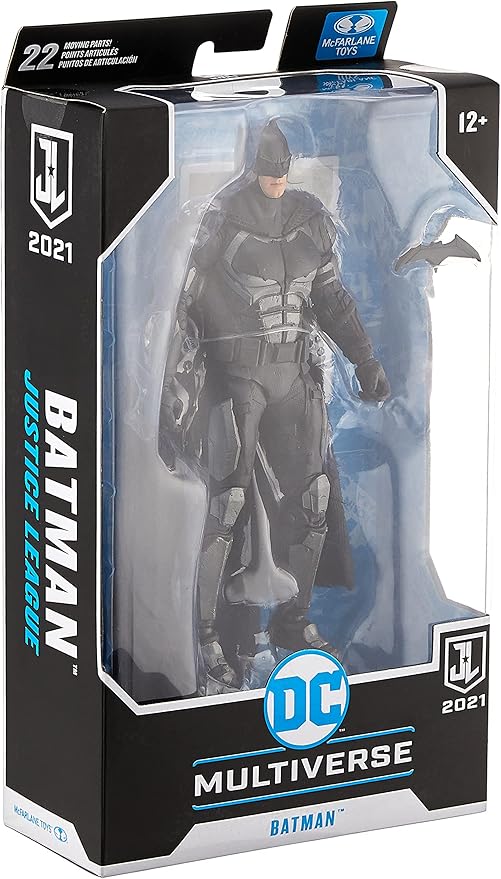 McFarlane Toys DC Justice League Movie Batman 7" Action Figure - Figurio