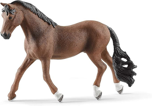 Schleich Horse Club, Horse Toys for Girls and Boys Trakehner Gelding Horse Toy Figurine, Ages 5+ - Figurio