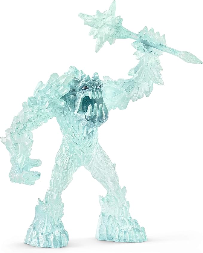 Schleich Eldrador Creatures, Mythical Creatures Toys for Kids, Battle for The Super Weapon Set with Ice Monster and Lava Monster Action Figures, 5 Pieces, Ages 7+ - Figurio