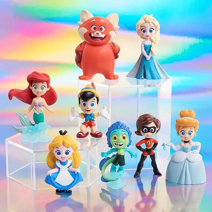 Disney100 Years of Epic Transformations, Limited Edition 8-piece Figure Set, Kids Toys for Ages 3 Up by Just Play - Figurio