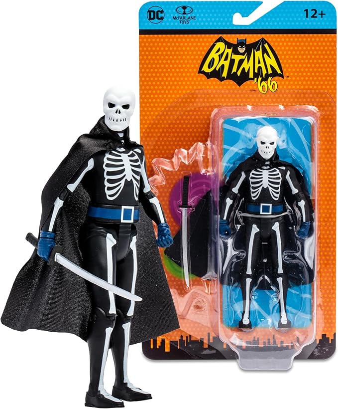 McFarlane Toys - DC Retro Lord Death Man (Batman 66' Comic) 6in Action Figure - Figurio