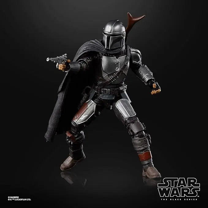 STAR WARS The Black Series The Mandalorian Toy 6-Inch-Scale Collectible Action Figure, Toys for Kids Ages 4 and Up - Figurio