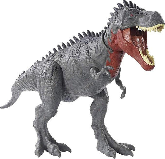 Mattel Jurassic World Massive Biters Tarbosaurus Larger-Species Dinosaur Action Figure, Tail-Activated Strike & Chomping Action - Figurio