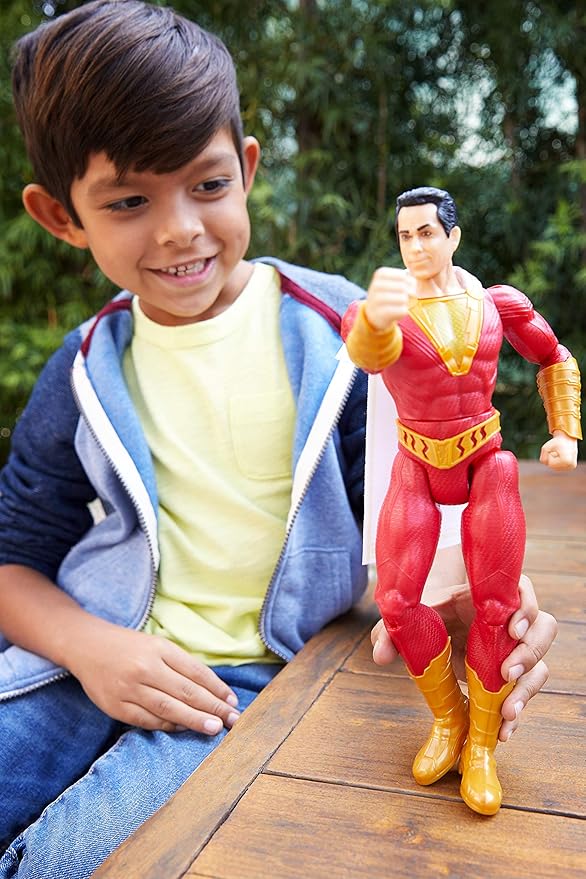 DC Comics Shazam! Thunder Punch Shazam! 12 Action Figure - Figurio