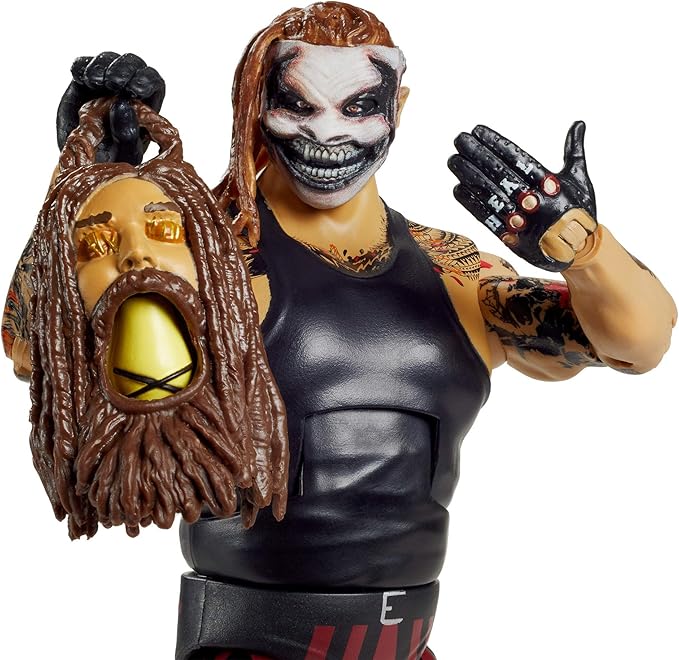 WWE MATTEL The Fiend Bray Wyatt Elite Series #78 Deluxe Action Figure with Realistic Facial Detailing, Iconic Ring Gear & Accessories, Multi (GKY13) - Figurio