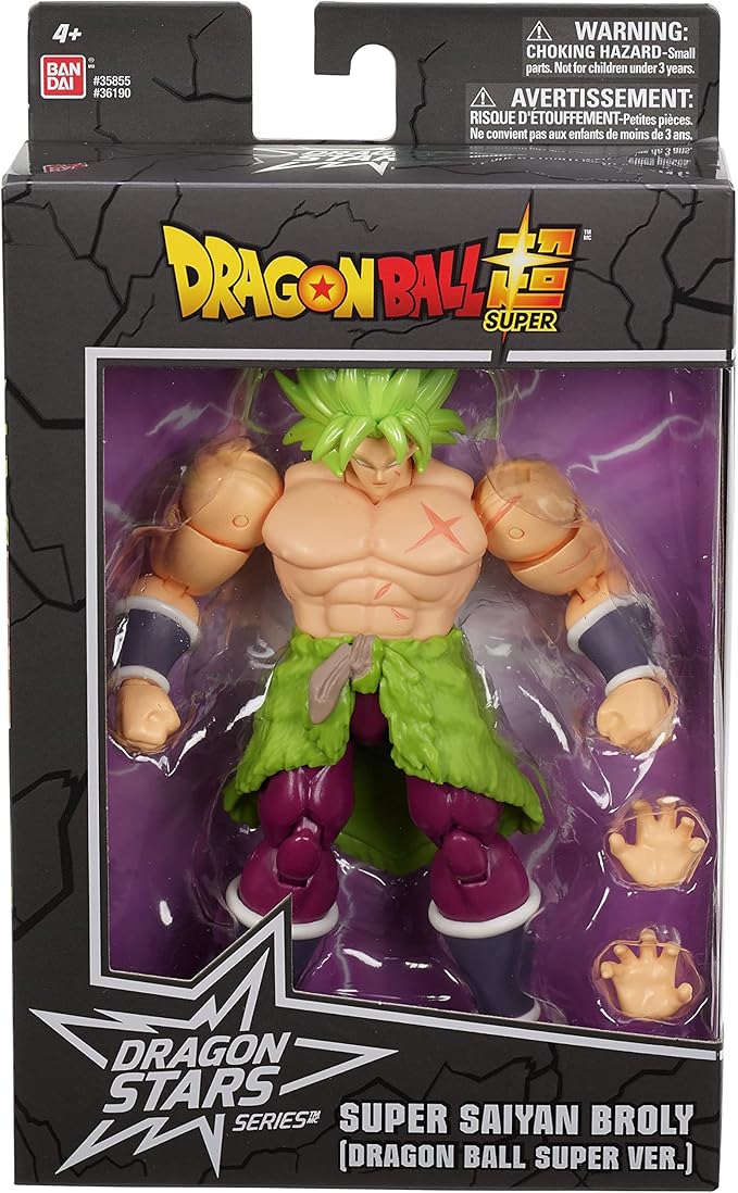 Dragon Ball Super - Dragon Stars - Broly, 6.5" Action Figure - Figurio