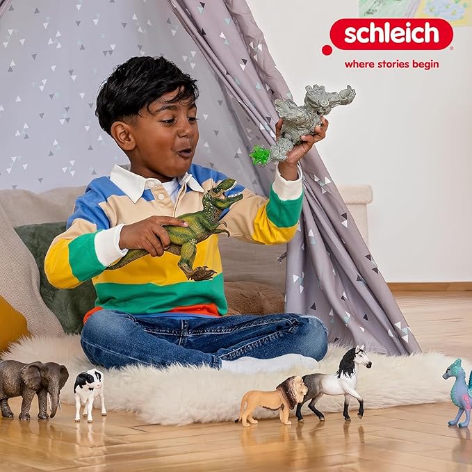 Schleich ELDRADOR Creatures — Master Robot with Mini Creature, 20 Piece Playset with Moveable and Rotating Parts, Robot Toy Play Set, Action Figures for Boys and Girls Ages 7+, Multicolor, 5.6 inch - Figurio