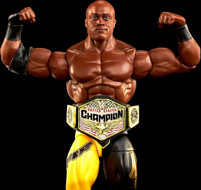 Mattel WWE Bobby Lashley Elite Collection Action Figure with Accessories, Articulation & Life-like Detail, 6-inch - Figurio