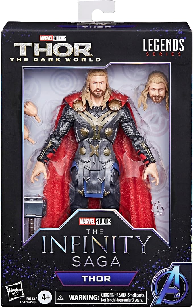 Marvel Hasbro Legends Series Thor, Thor: The Dark World Collectible 6 Inch Action Figures, Legends Action Figures - Figurio