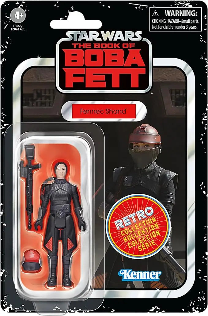 STAR WARS Retro Collection Fennec Shand, The Book of Boba Fett 3.75 Inch Collectible Action Figures, Ages 4 and Up - Figurio