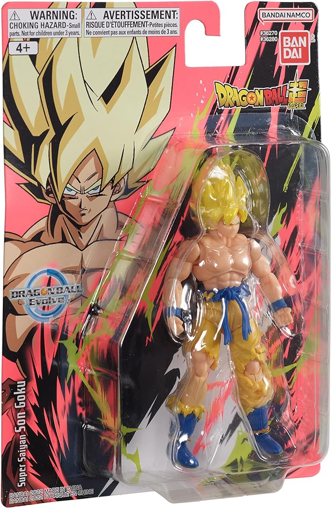 Bandai - Dragon Ball Super Evolve - 5 Super Saiyan Goku Action Figure - Figurio