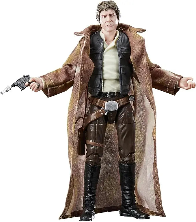 STAR WARS The Black Series Han Solo, Return of The Jedi 40th Anniversary 6-Inch Collectible Action Figures, Ages 4 and Up - Figurio