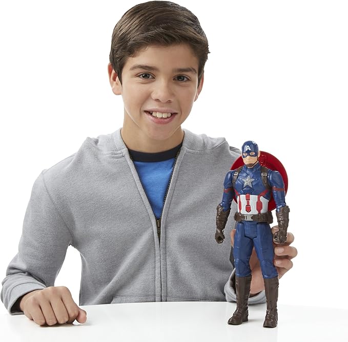 Marvel Titan Hero Series Captain America Electronic Figure - Figurio