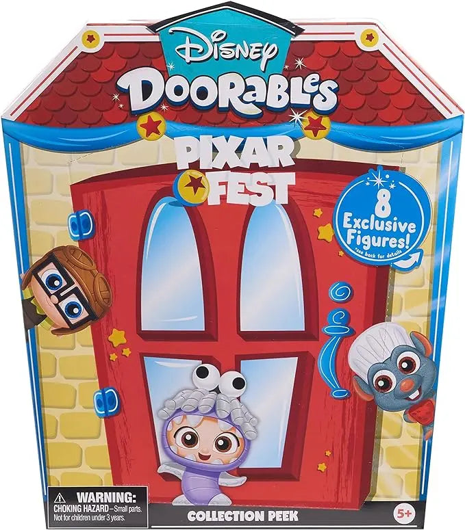 Disney Doorables Pixar Fest Collection Peek, Officially Licensed Kids Toys for Ages 5 Up by Just Play - Figurio