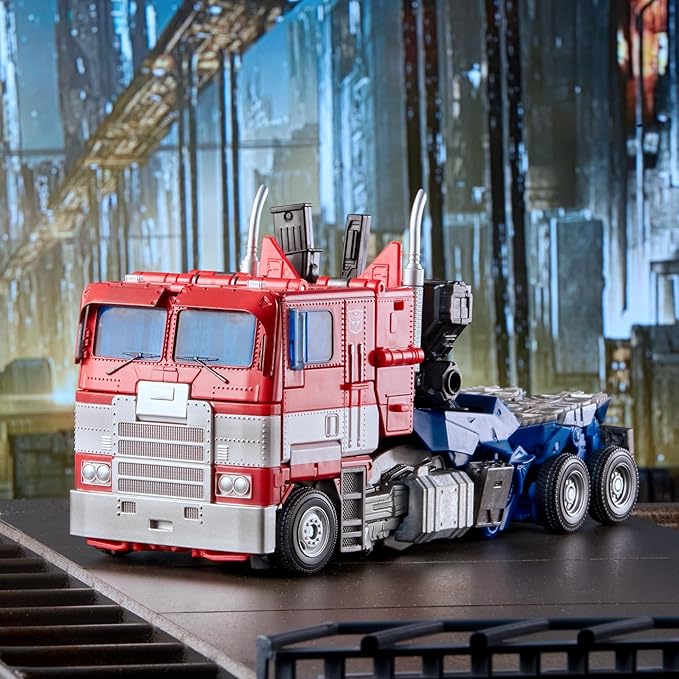 Transformers Movie Masterpiece Series MPM-12 Optimus Prime Collector Figure from Bumblebee Movie - Ages 8 and Up, 11-inch - Figurio