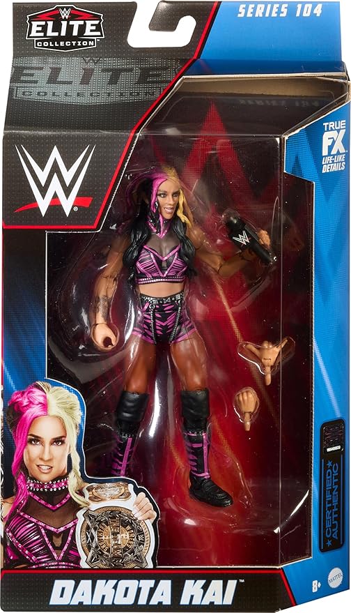 Mattel WWE Dakota Kai Elite Collection Action Figure with Accessories, Articulation & Life-like Detail, Collectible Toy, 6-inch - Figurio